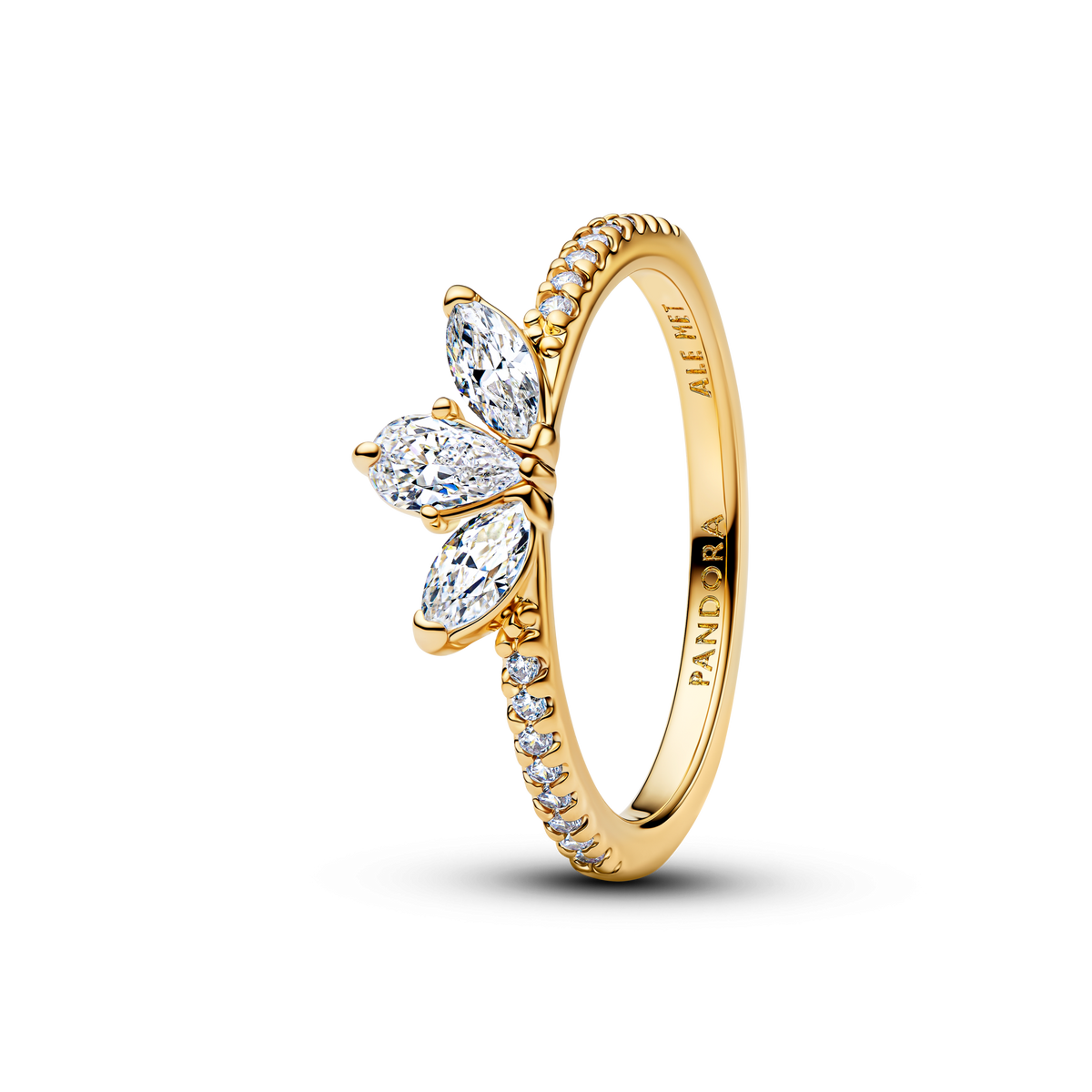 Sparkling Herbarium Cluster Ring