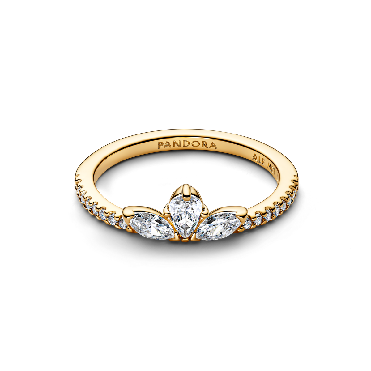 Sparkling Herbarium Cluster Ring