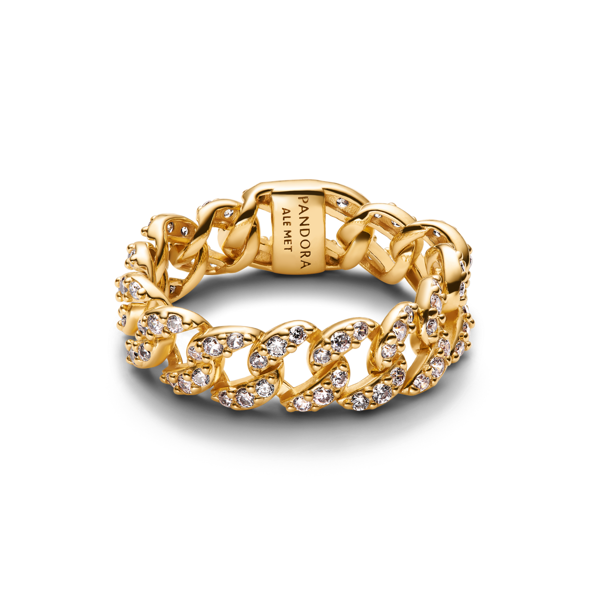 Pavé Cuban Chain Jewelry Set
