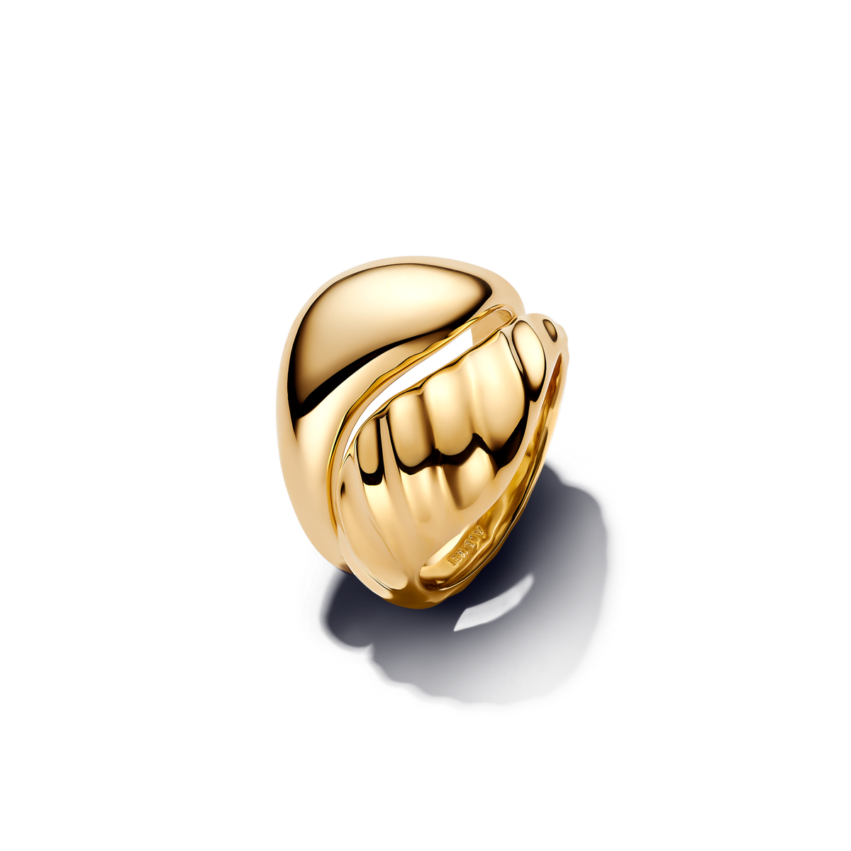 Rippled Stacking Rings