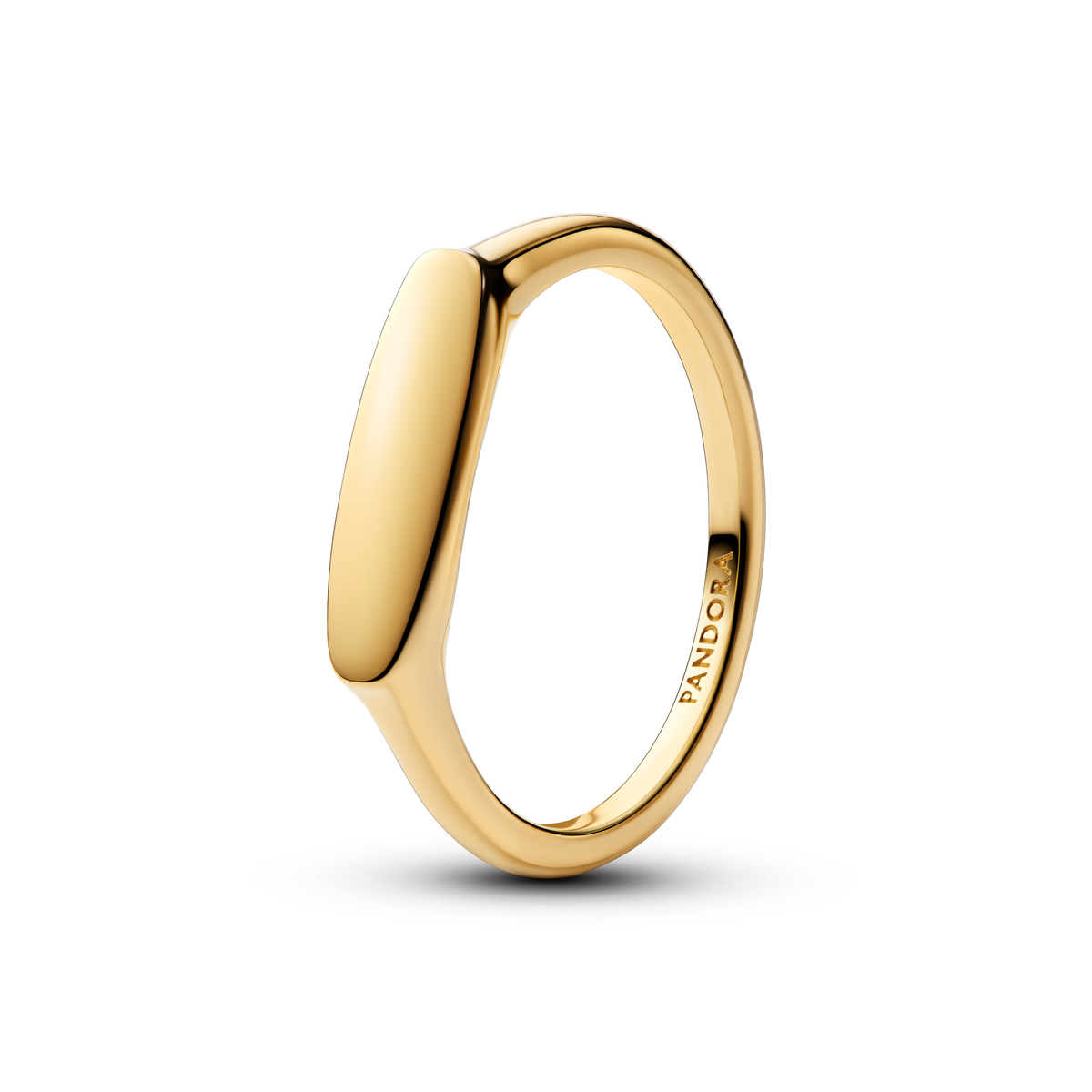 Engravable Love Notes Bar Ring Set