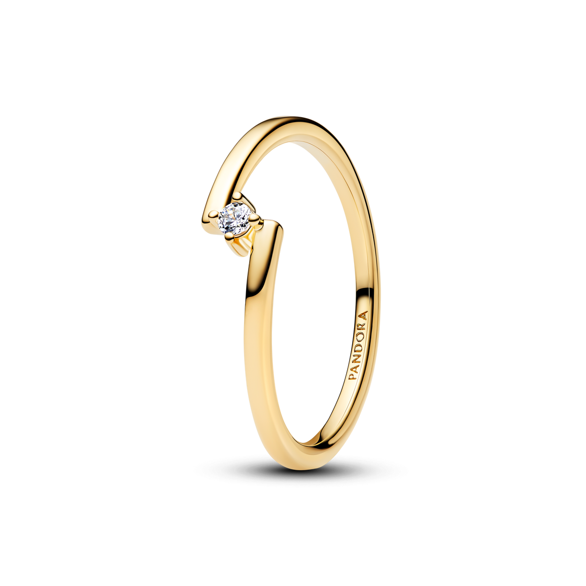 Split Solitaire Ring