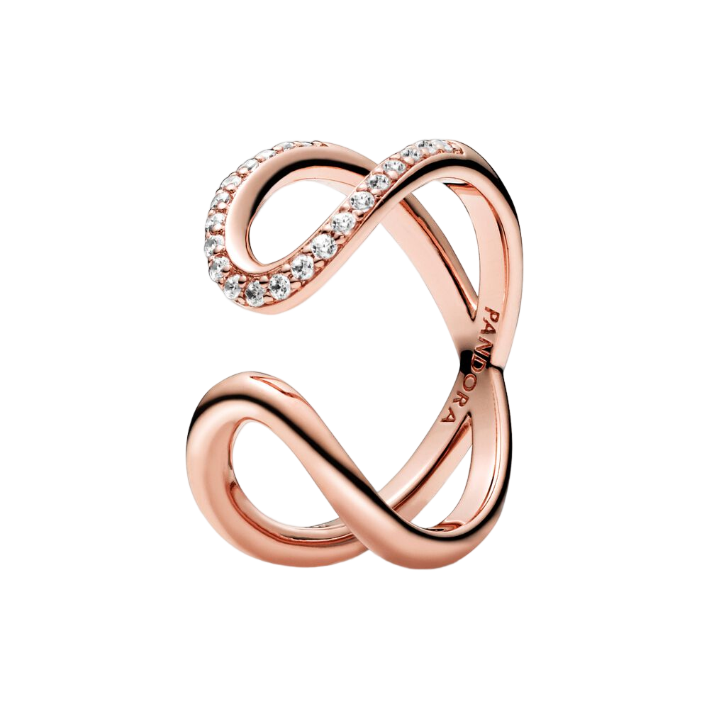 FINAL SALE - Wrapped Open Infinity Ring