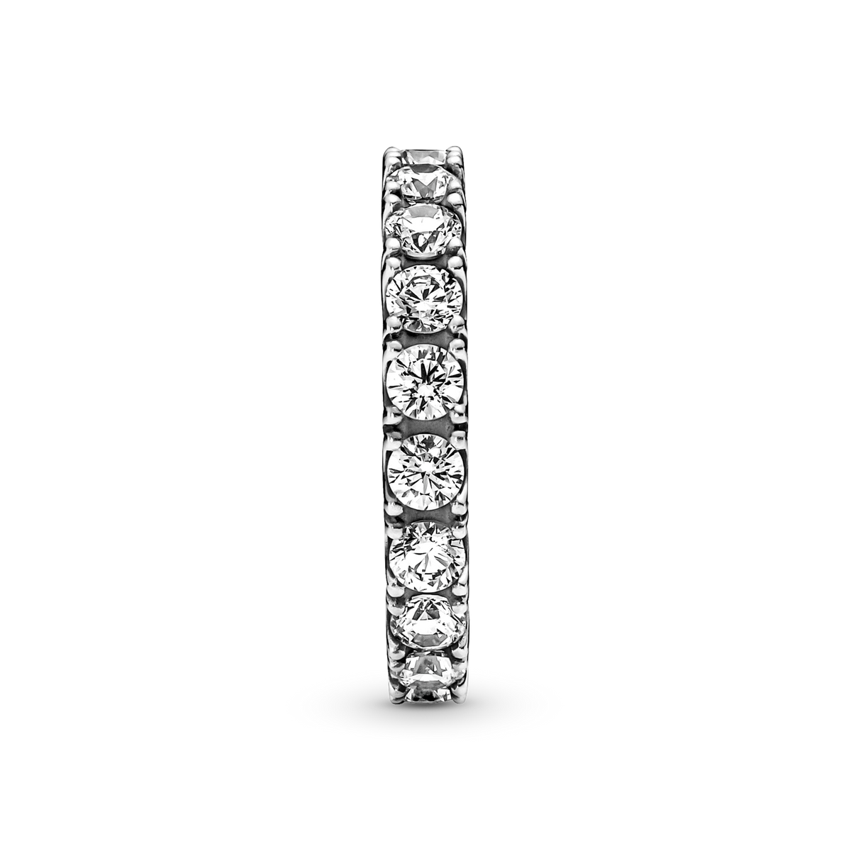 Sparkling Row Eternity Ring