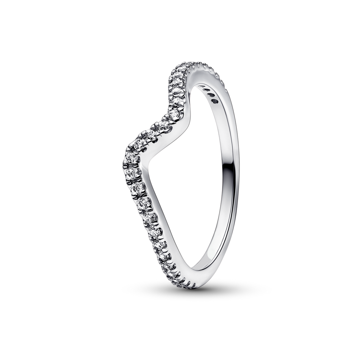 Sparkling Wave Ring