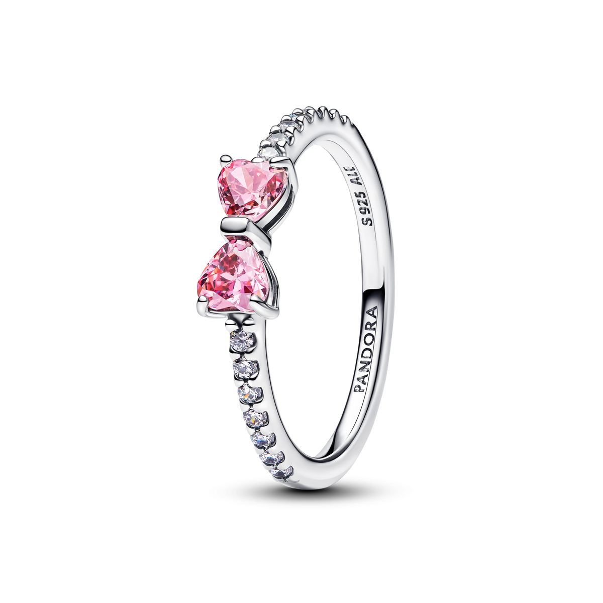 Sparkling Bow Ring Set