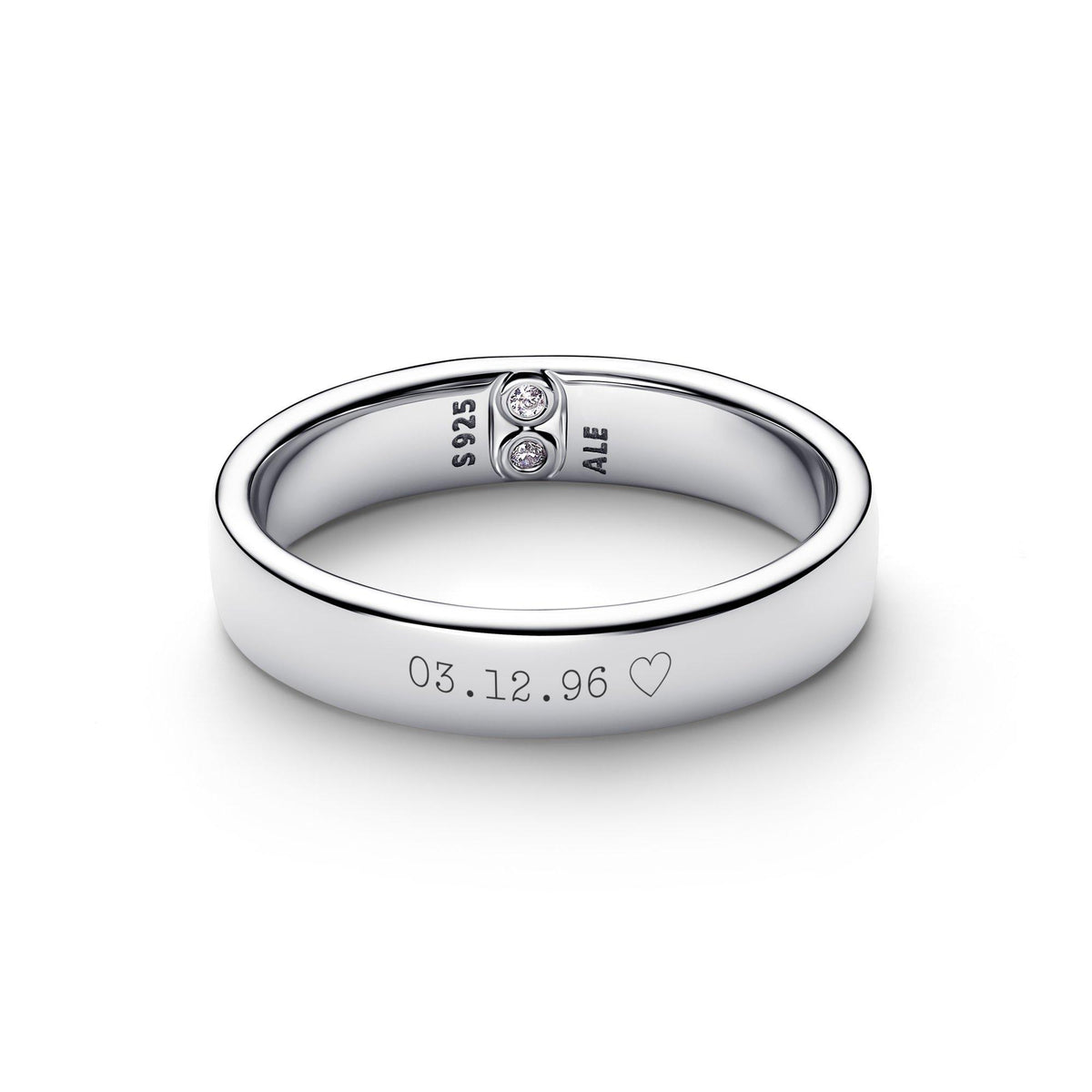 Engravable Classic Band Ring