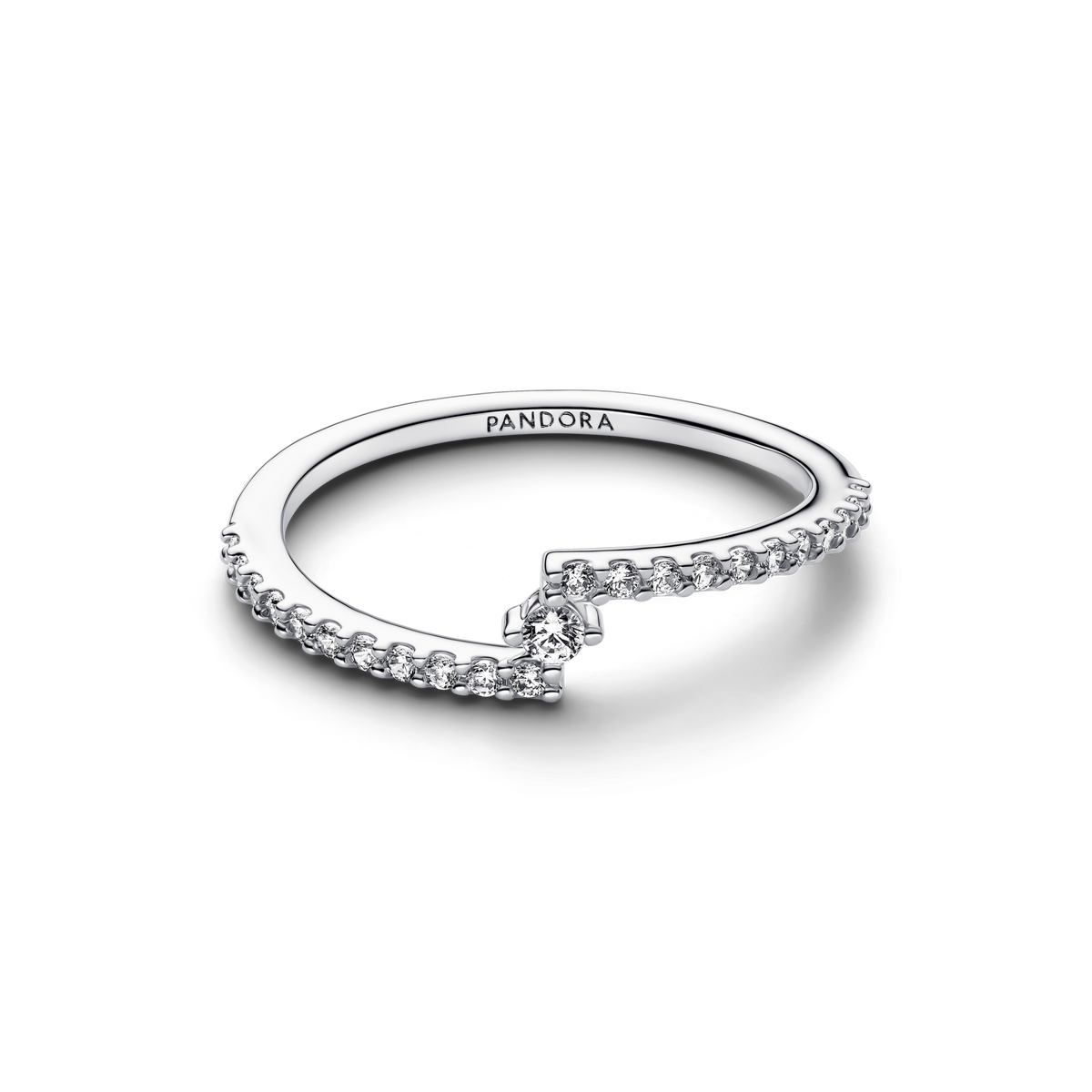 Sparkling Split Pavé Ring