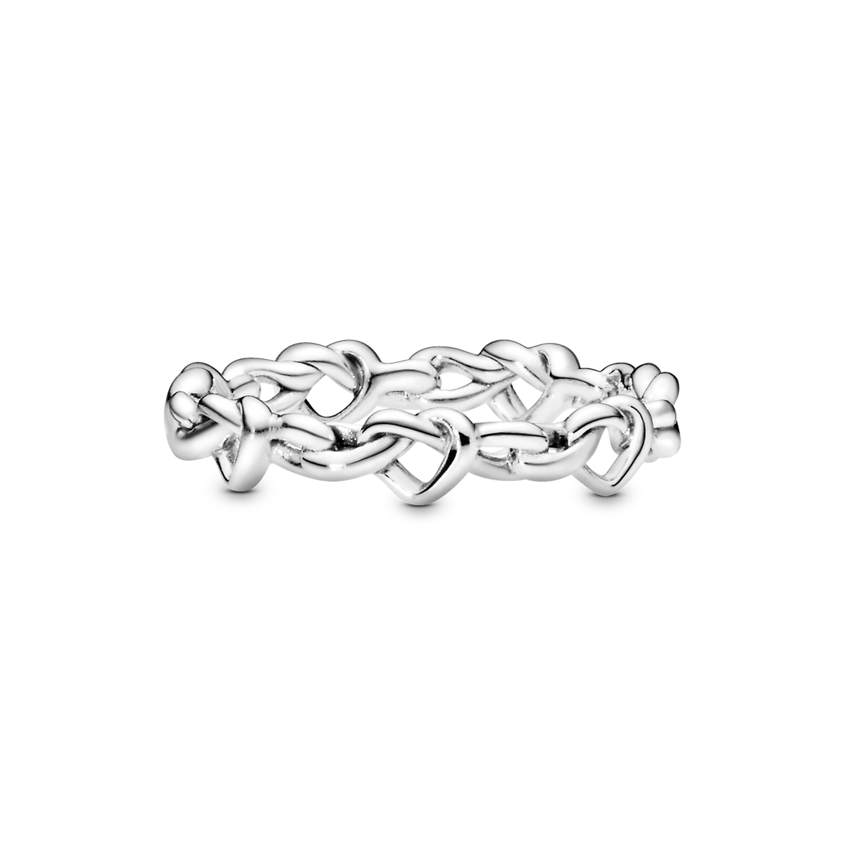 Knotted Hearts Ring