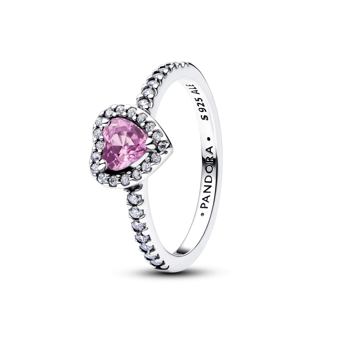 Jewel Tones Elevated Hearts Ring Trio