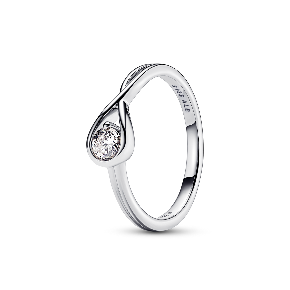Pandora Infinite Sterling Silver Lab-grown Diamond Ring