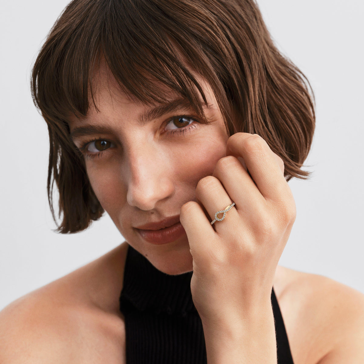 Pandora Infinite Lab-grown Diamond Pavé Ring