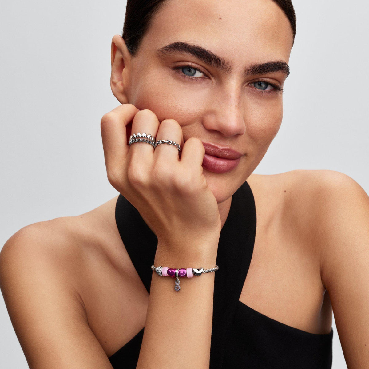 Knotted Hearts Ring