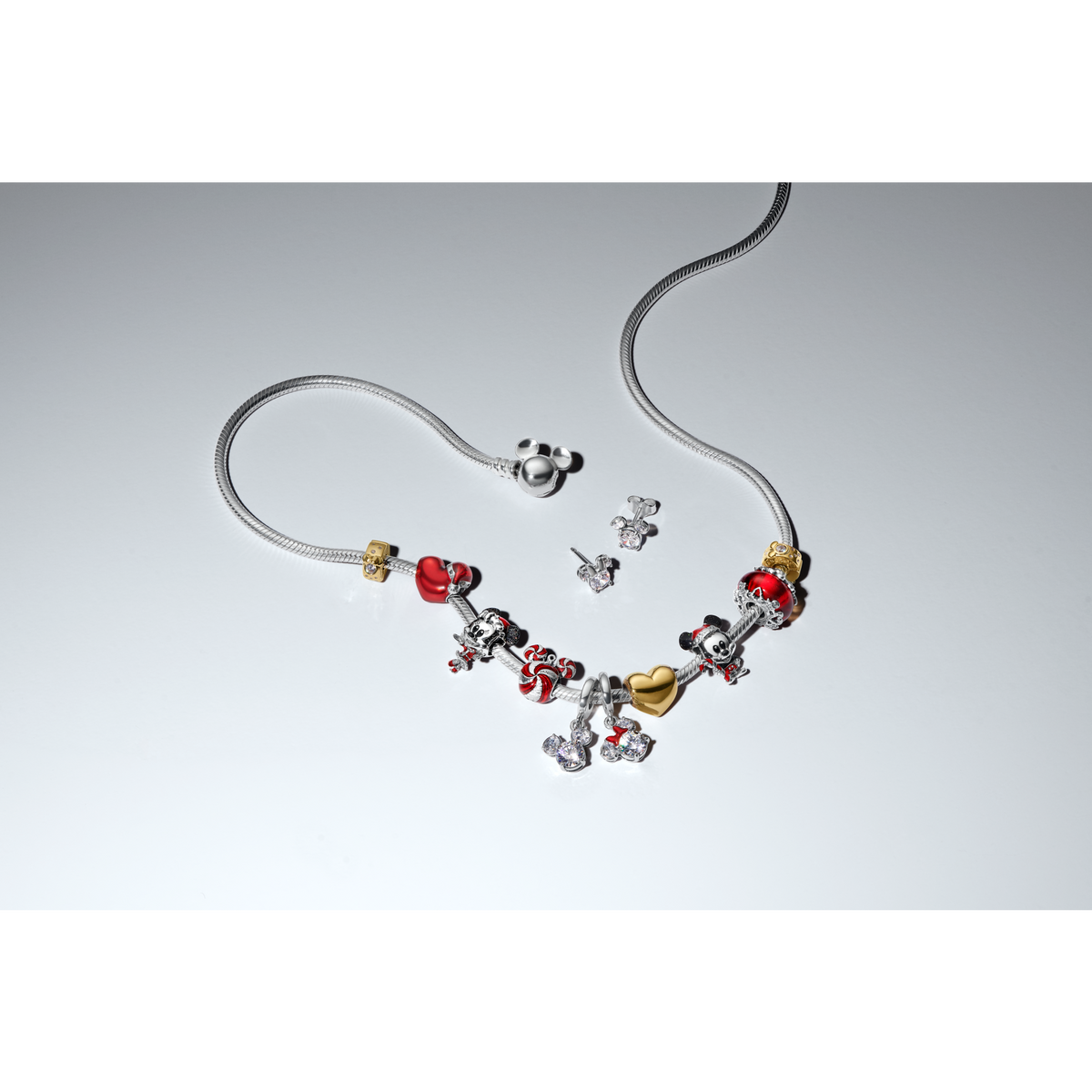 Disney Minnie Mouse Silhouette Dangle Charm