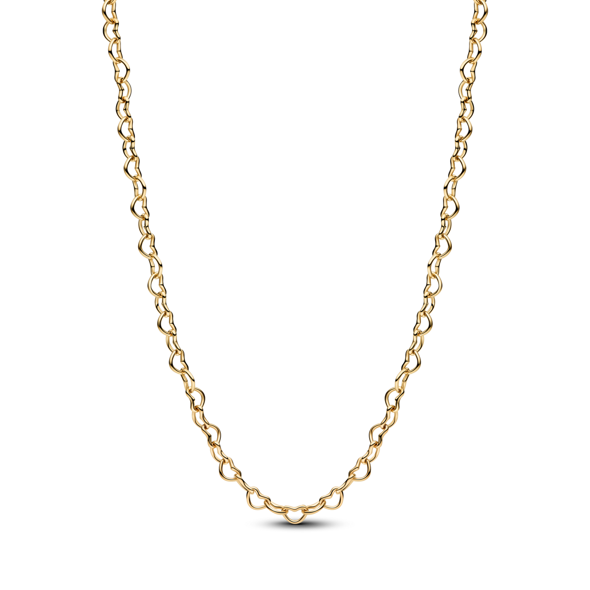 Pandora Era Linked Hearts Chain Necklace