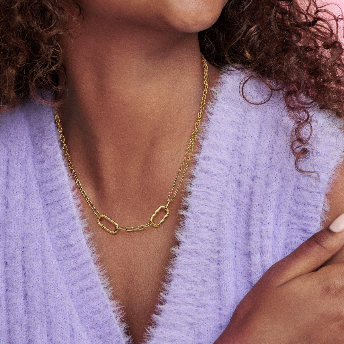 FINAL SALE - Pandora ME Double Link Chain Necklace