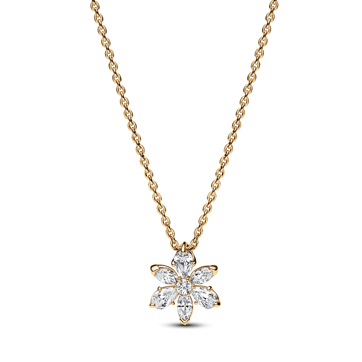Sparkling Herbarium Cluster Pendant Necklace