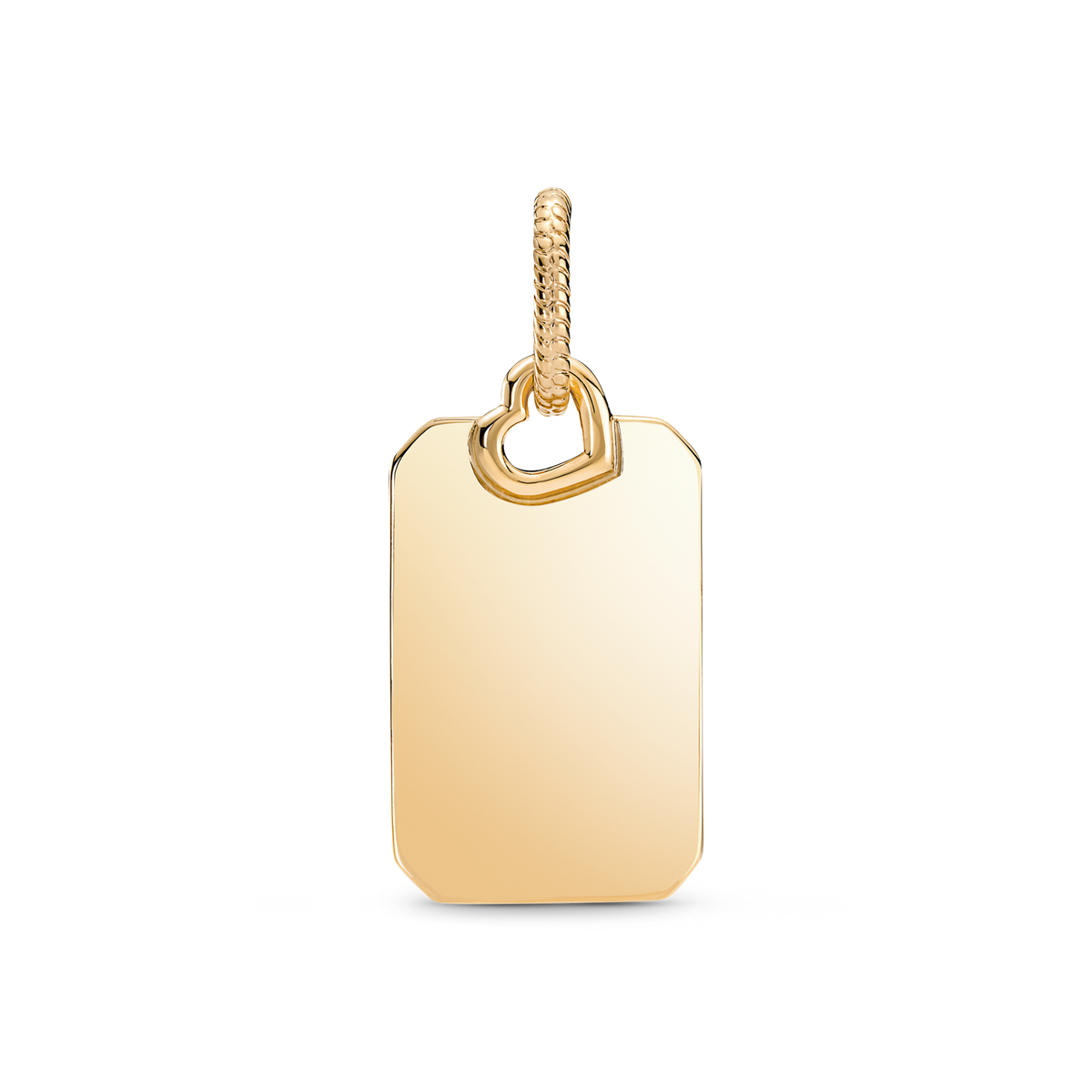 Engravable Rectangle Tag Pendant
