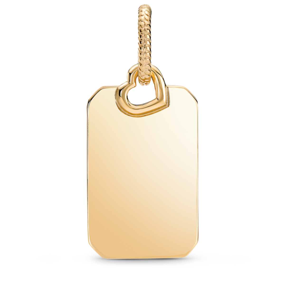 Engravable Rectangle Tag Pendant