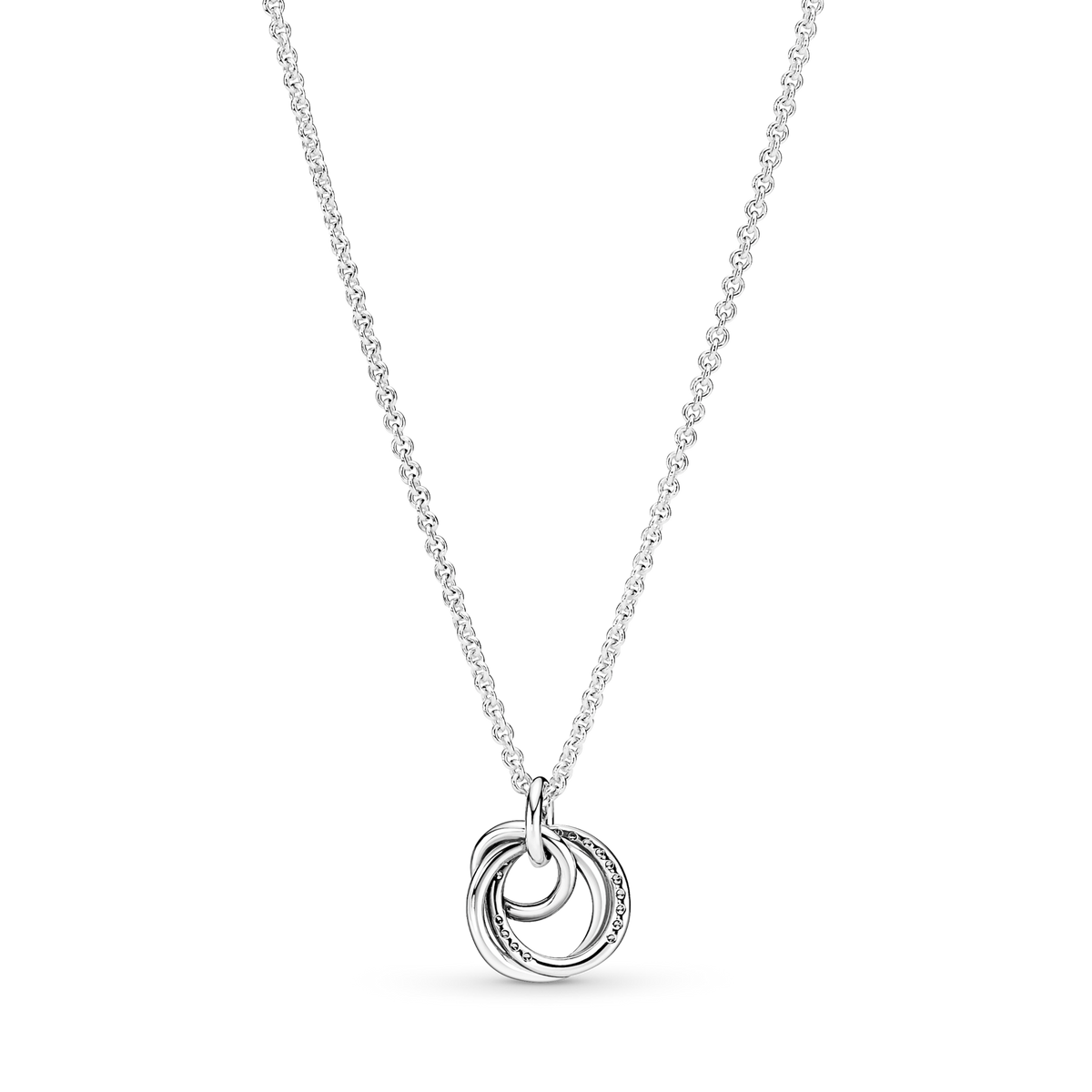 Family Always Encircled Pendant Necklace