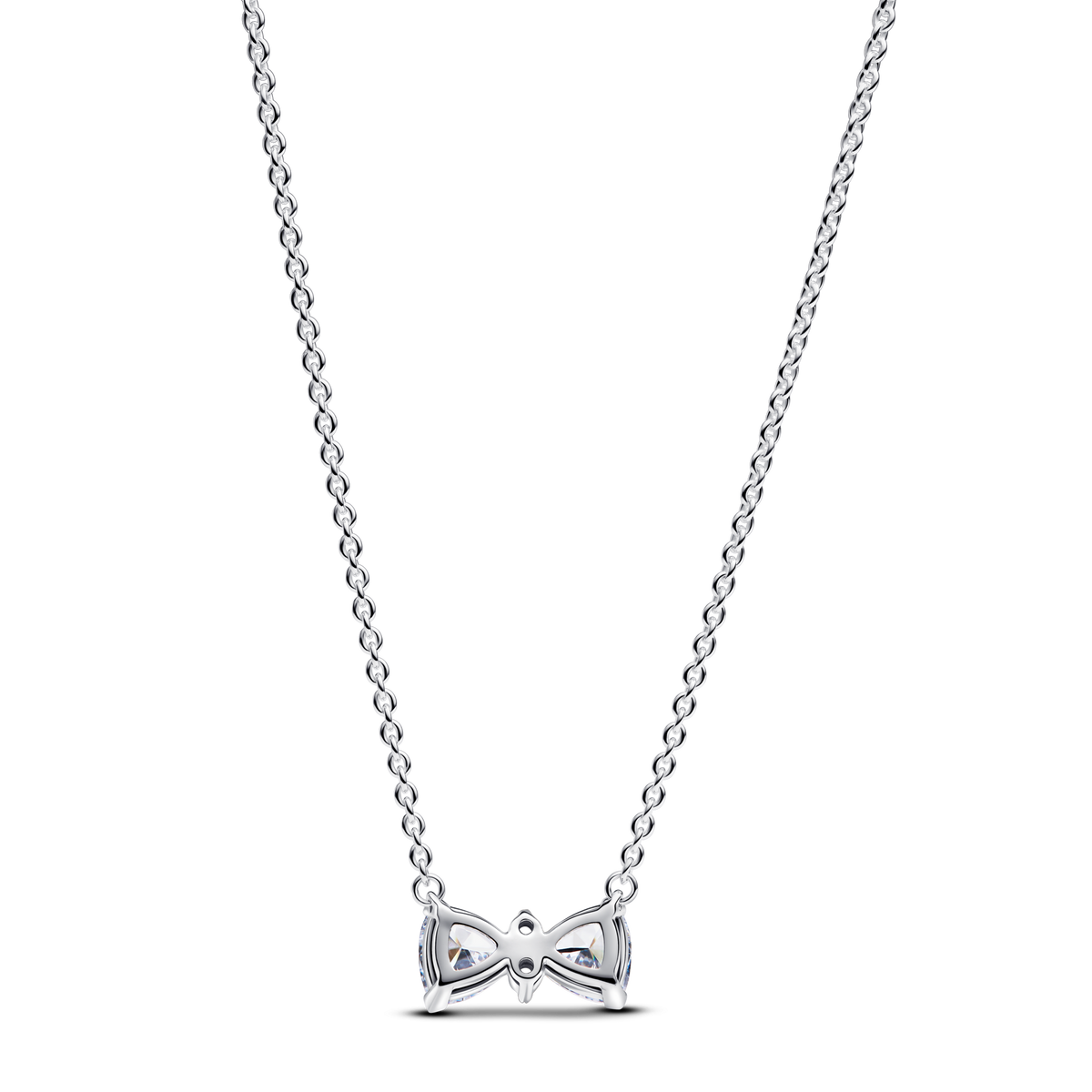 Sparkling Bow Necklace