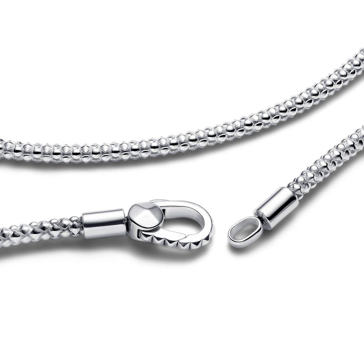 Studded Clasp & Chain Necklace