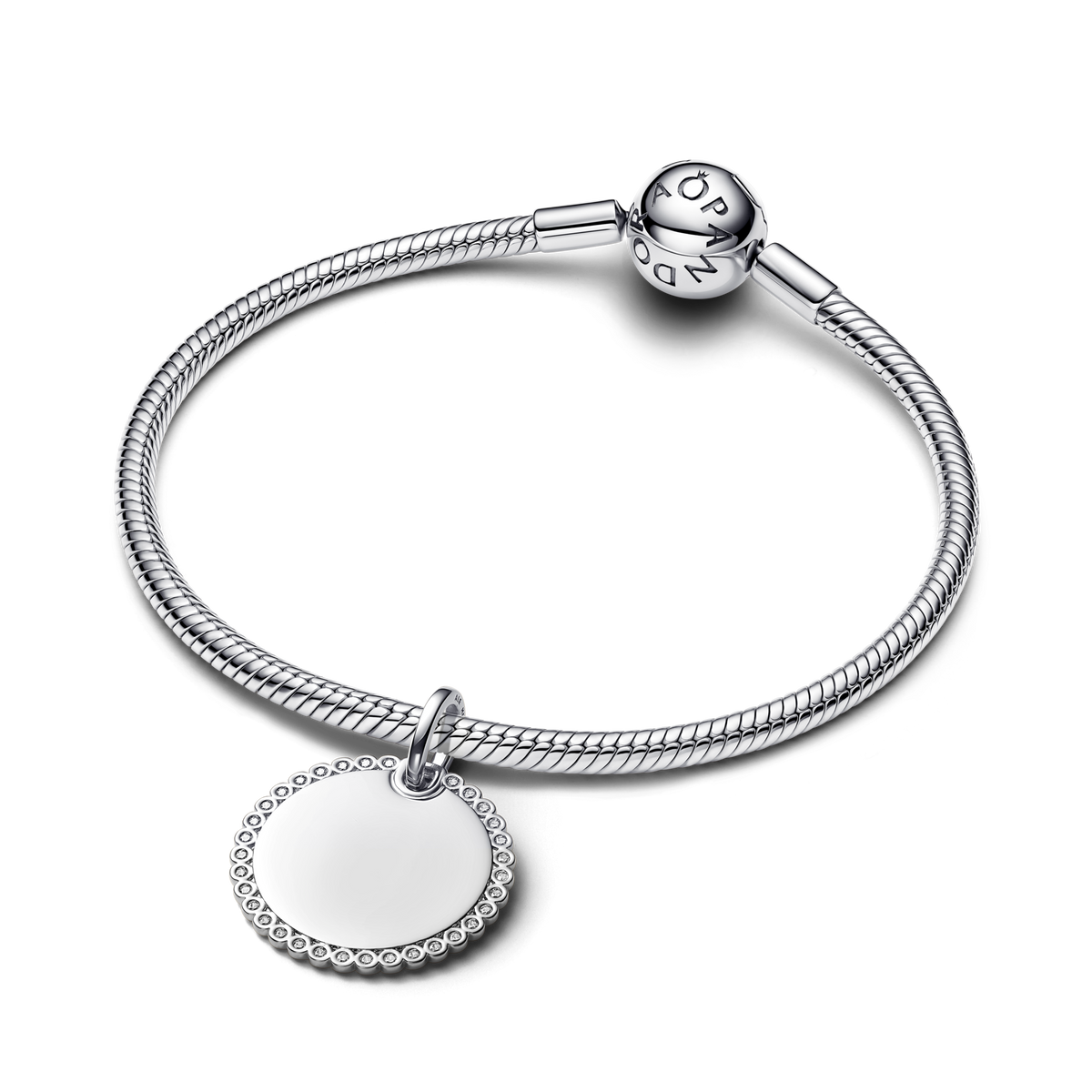Engravable Round Tag Pendant