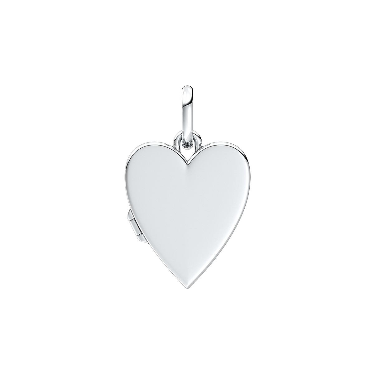 Engravable Openable Heart Tag Pendant