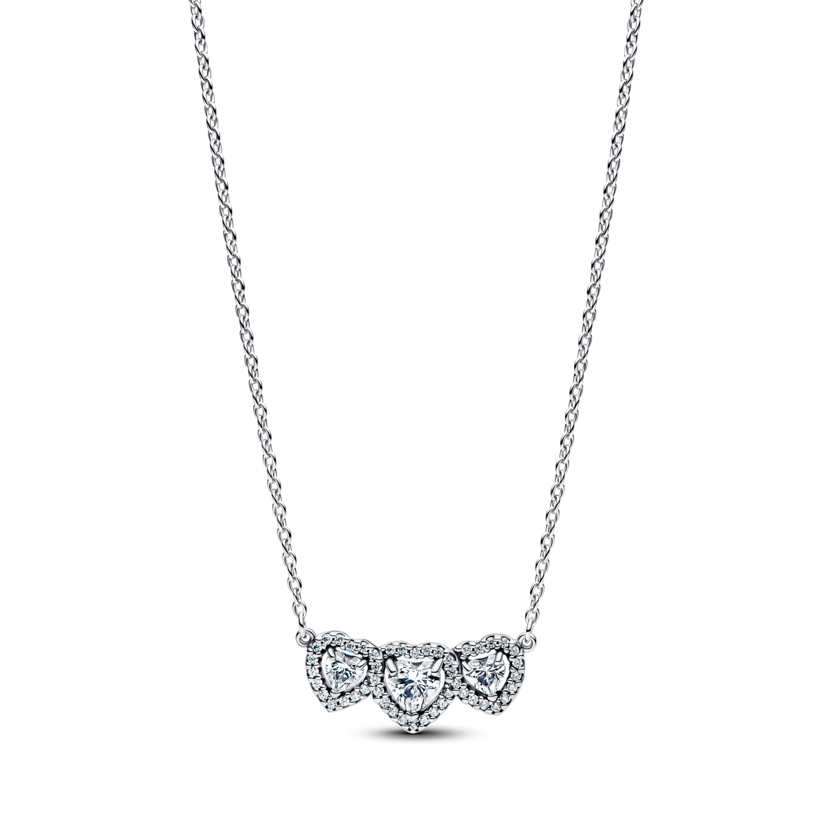 Halo Heart Trilogy Collier Necklace