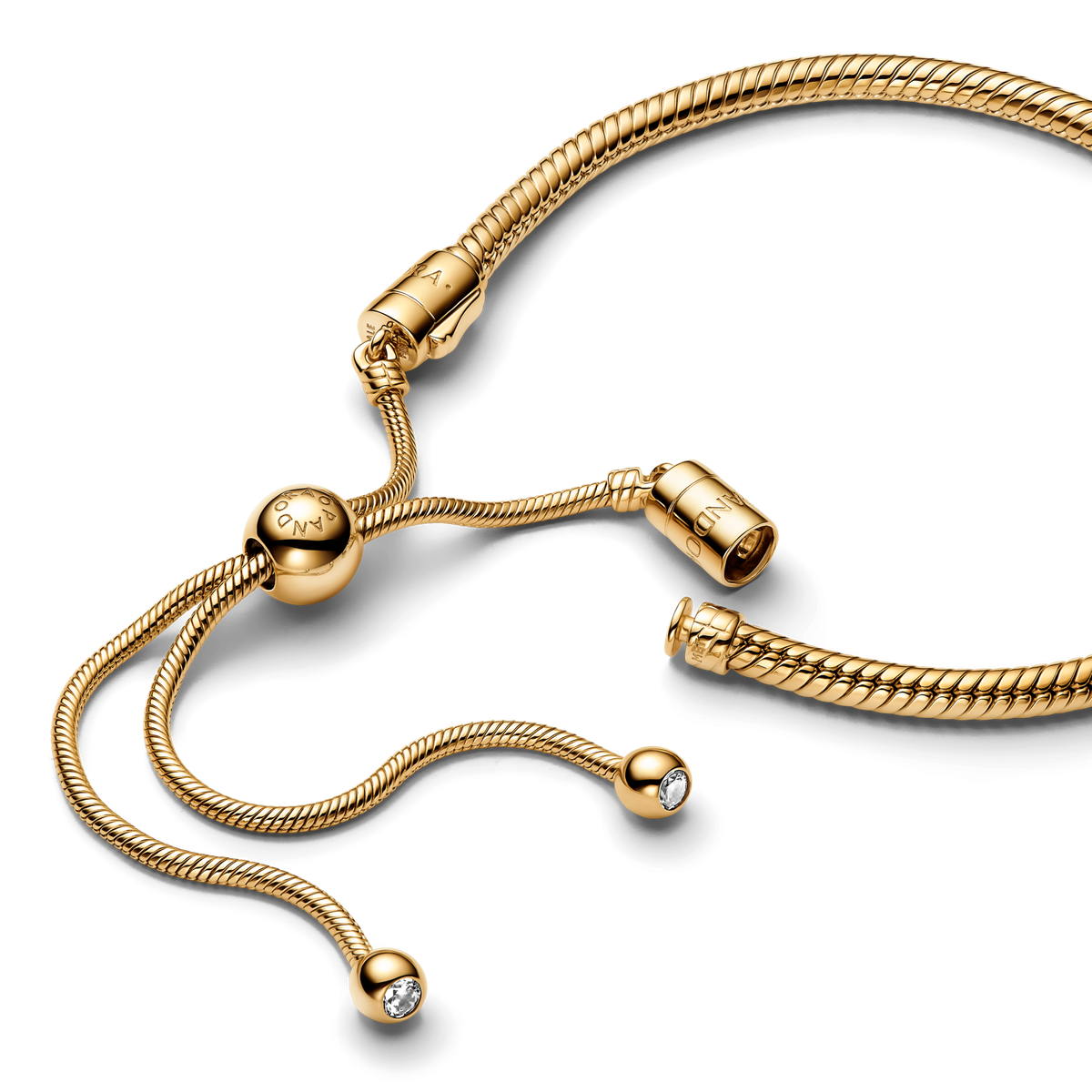 Snake Chain Slider Bracelet