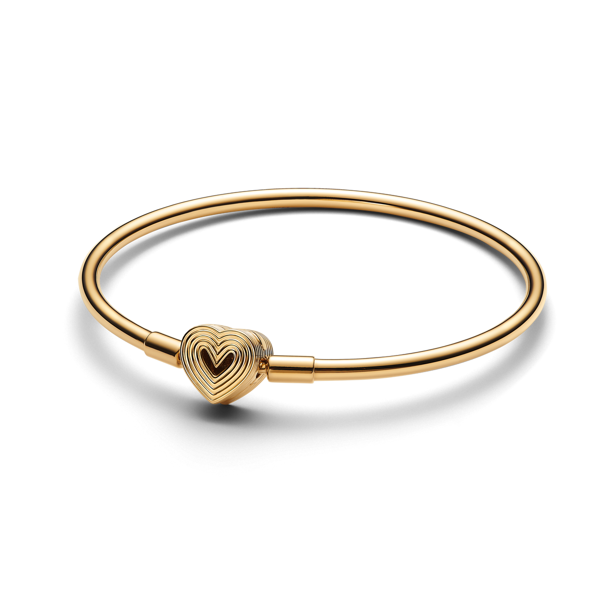FINAL SALE - Radiating Heart Clasp Bangle