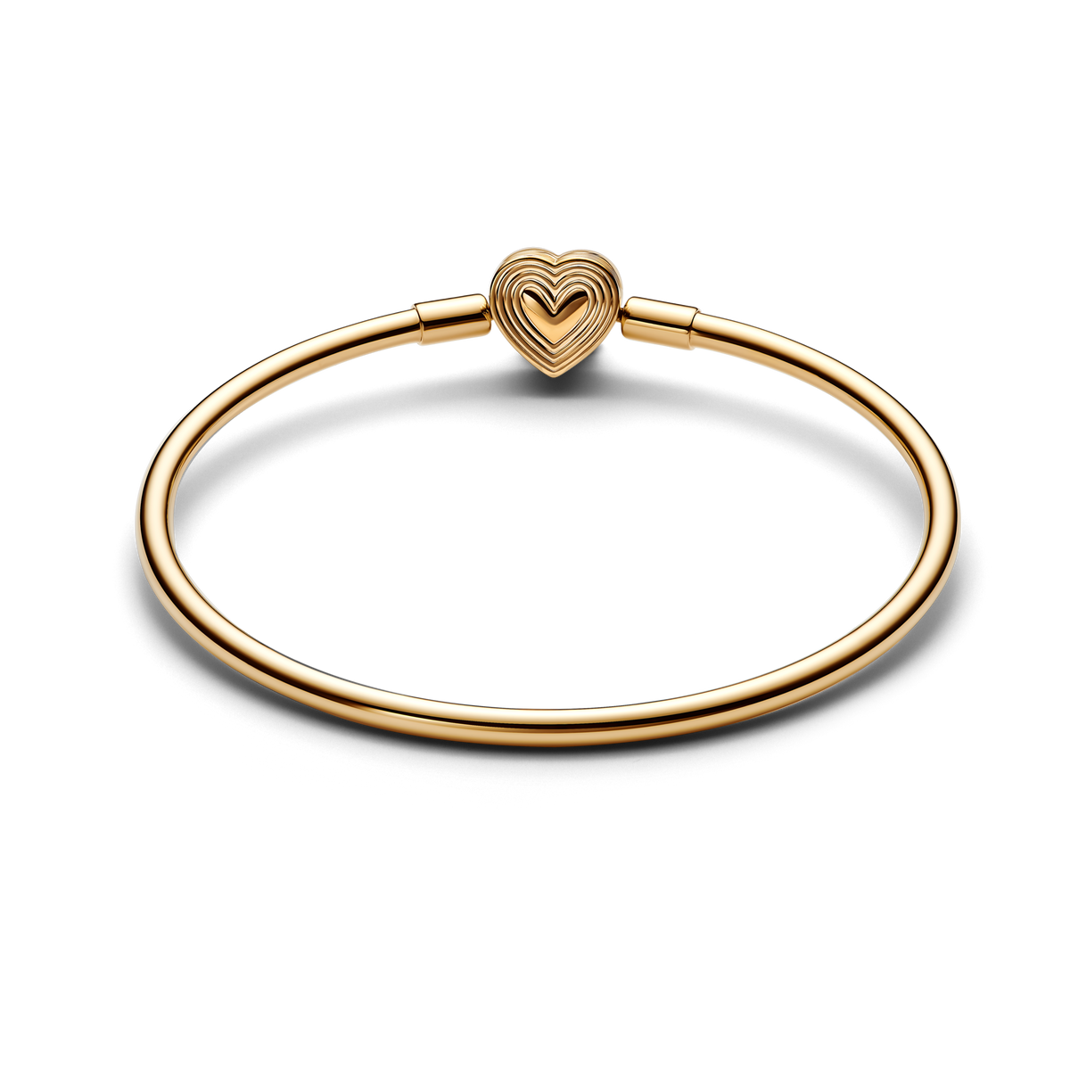 FINAL SALE - Radiating Heart Clasp Bangle