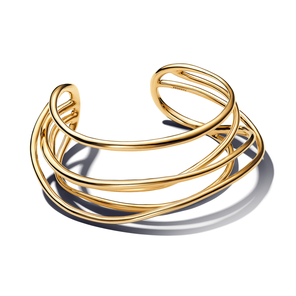FINAL SALE - Organically Shaped Wired Open Bangle