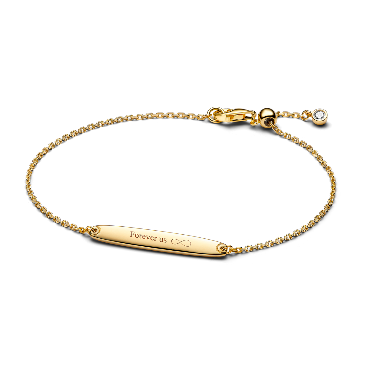 Engravable Bar Chain Bracelet