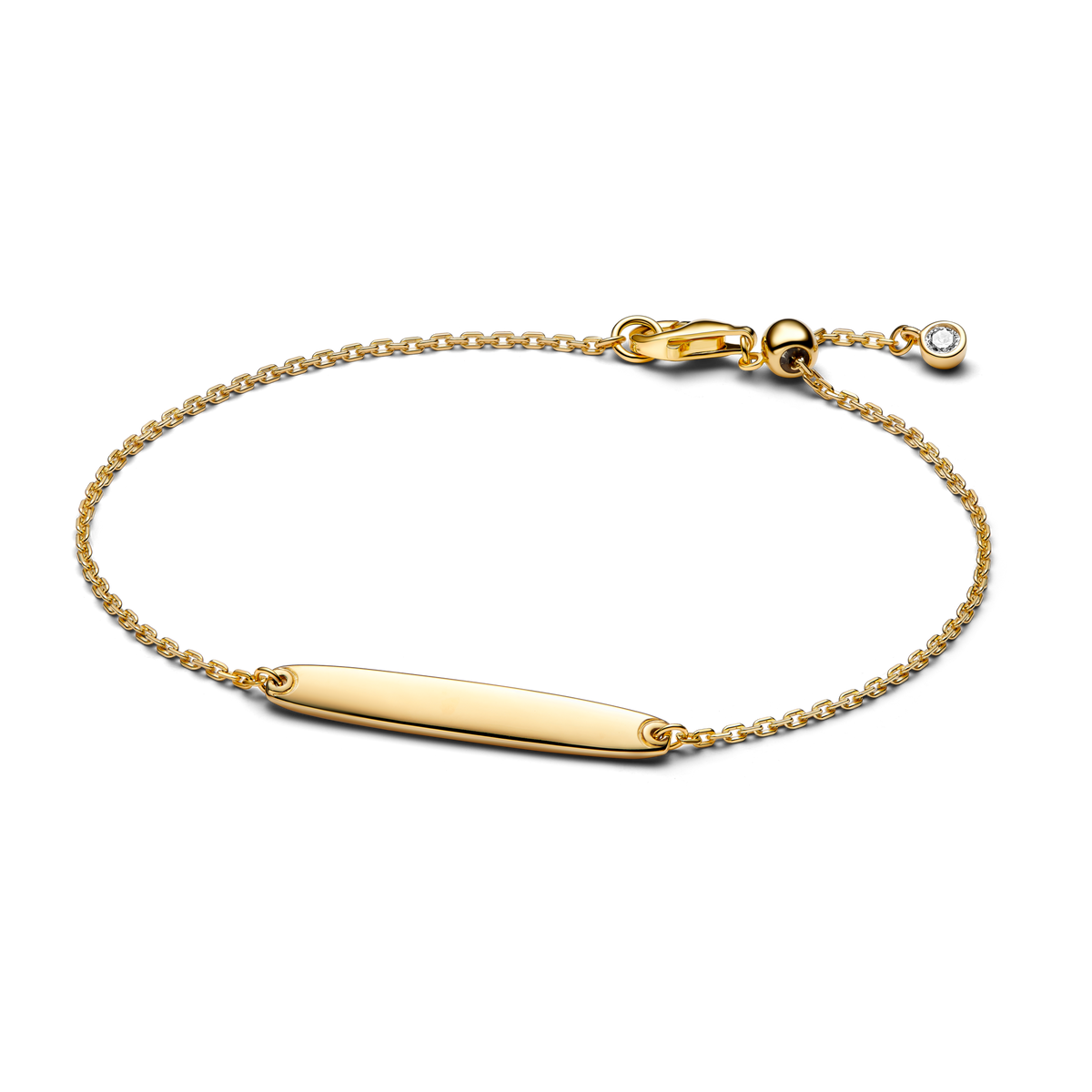 Engravable Bar Chain Bracelet