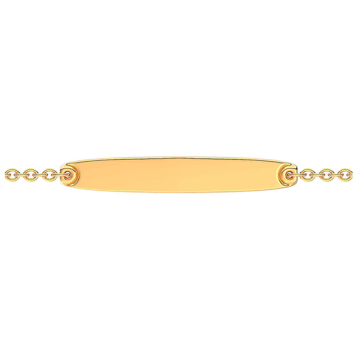 Engravable Bar Chain Bracelet