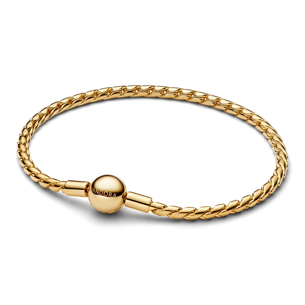 Round Clasp Wing Chain Bracelet