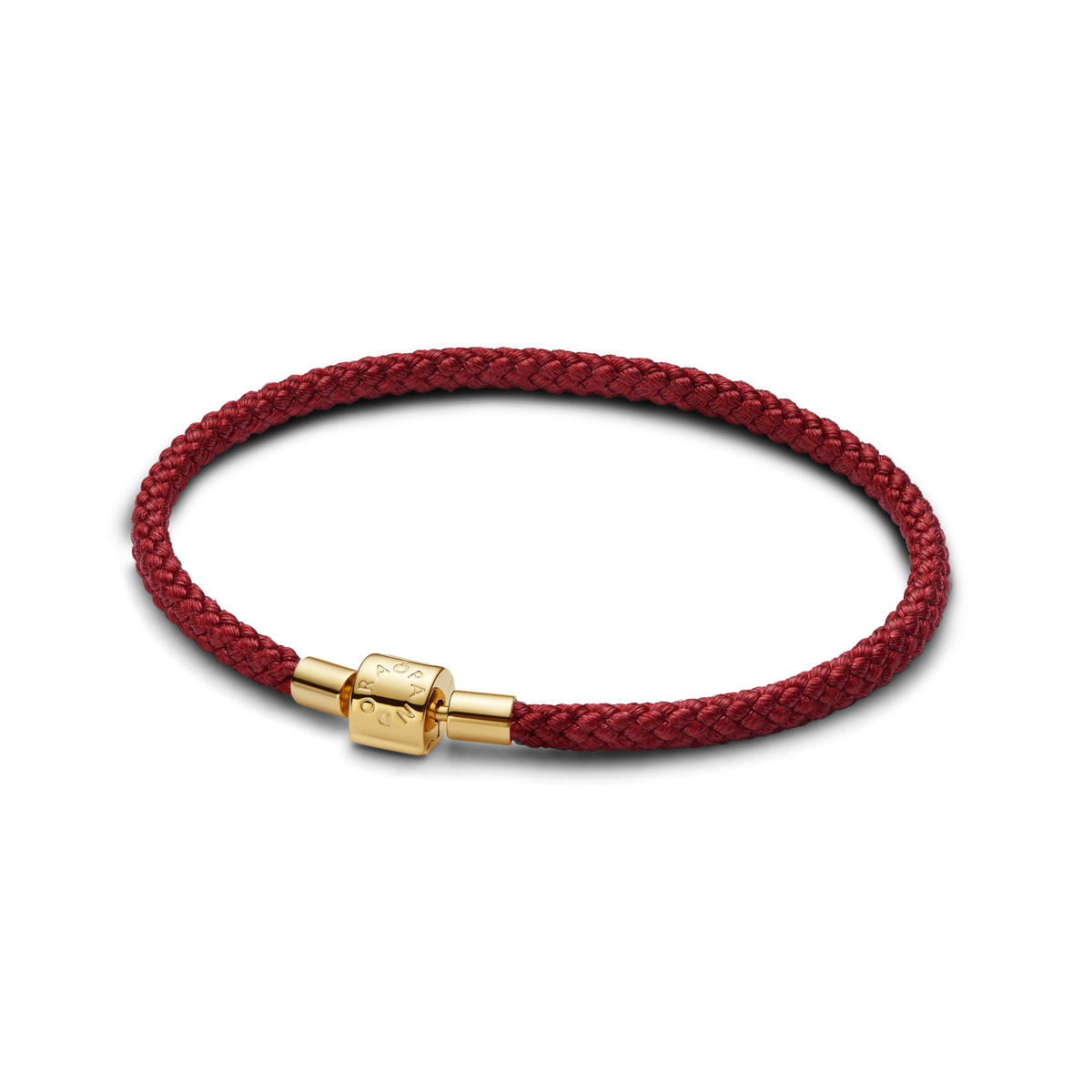 Shimmering Red Cord Bracelet
