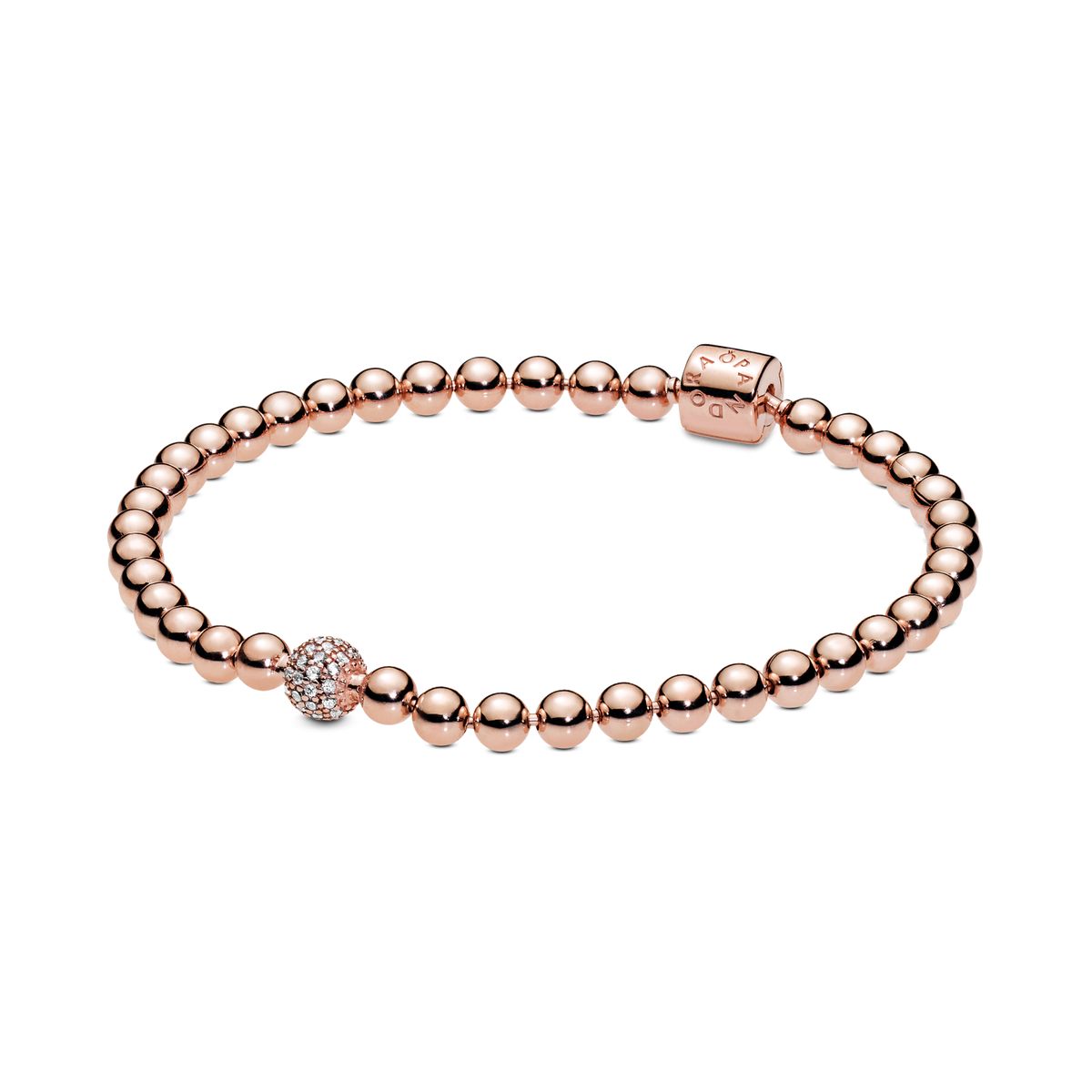 Beads & Pavé Bracelet