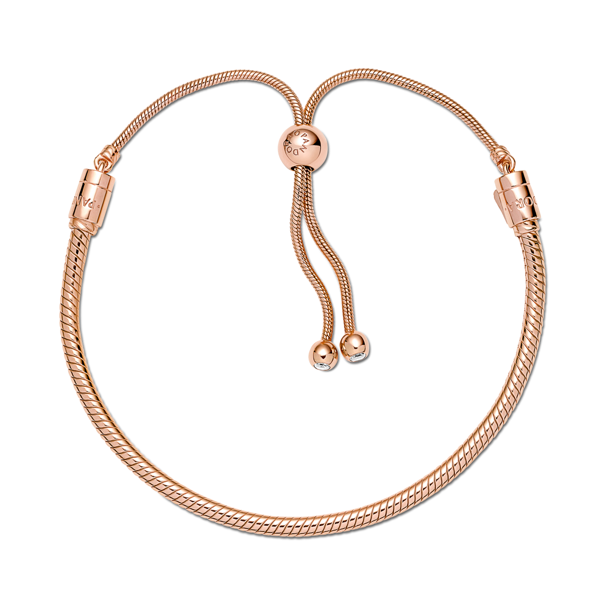 Pandora Moments Snake Chain Slider Bracelet