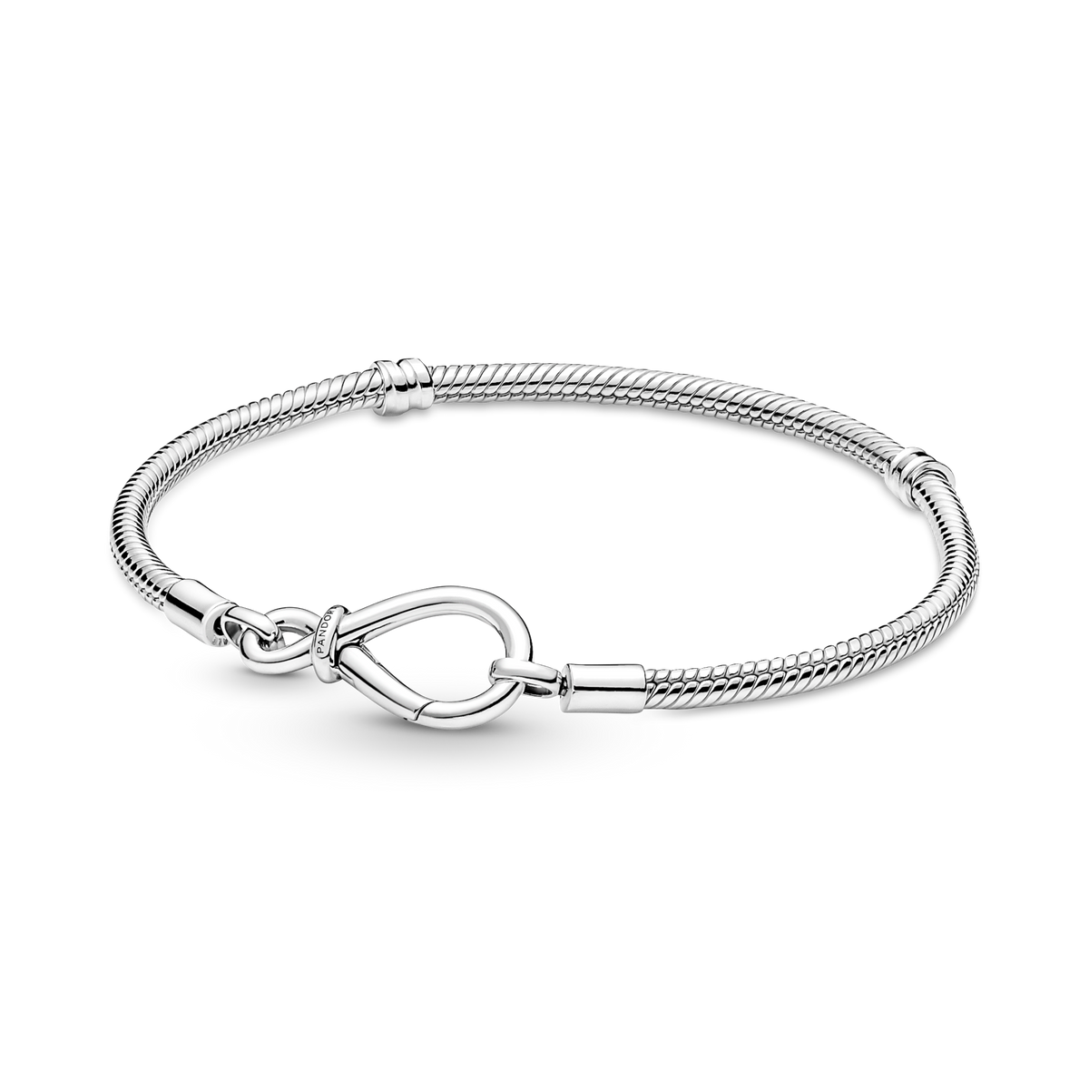 Pandora Moments Infinity Knot Snake Chain Bracelet