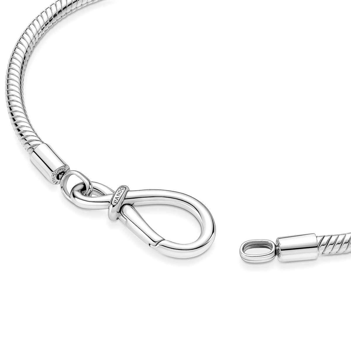 Pandora Moments Infinity Knot Snake Chain Bracelet