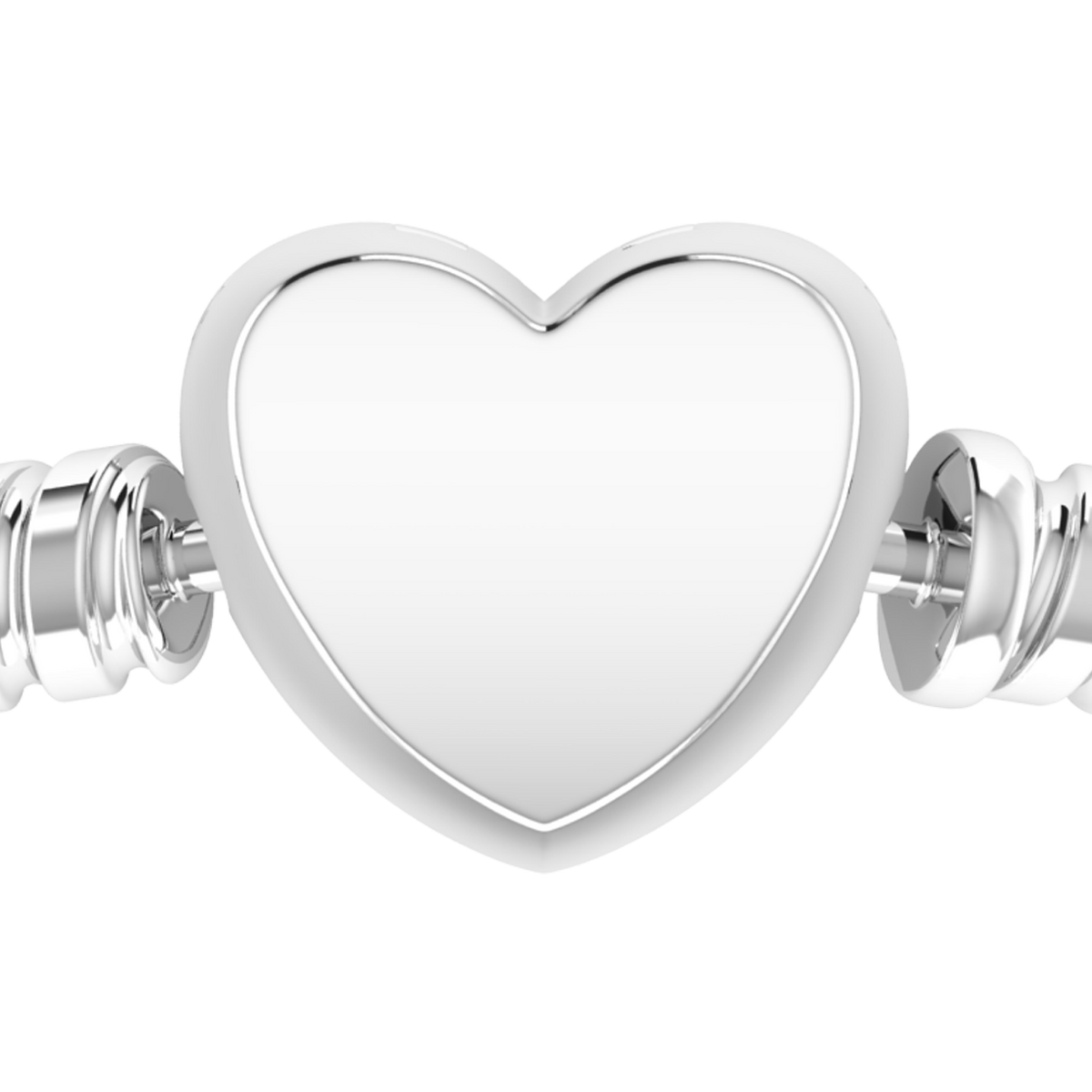Pandora Moments Engravable Heart Clasp Snake Chain Bracelet