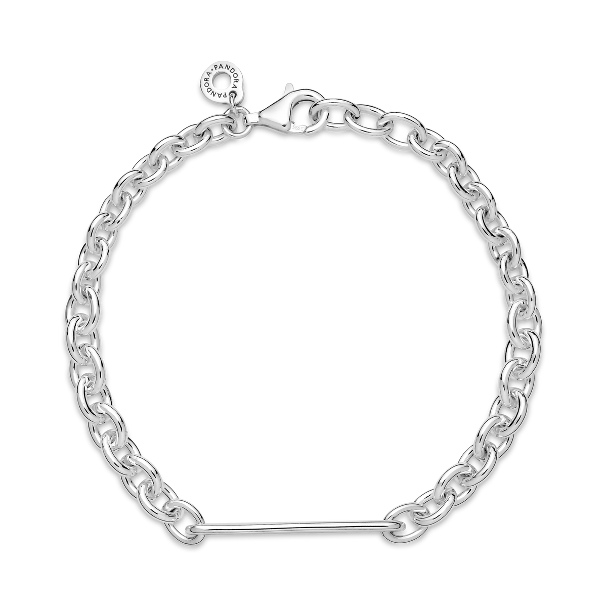 Engravable Bar Link Bracelet