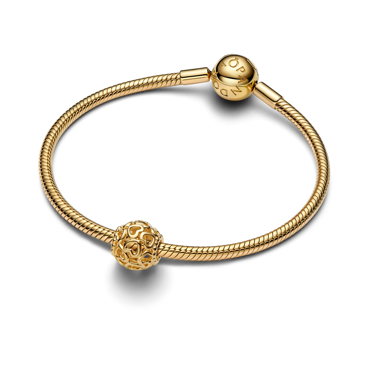 Openwork Heart Charm