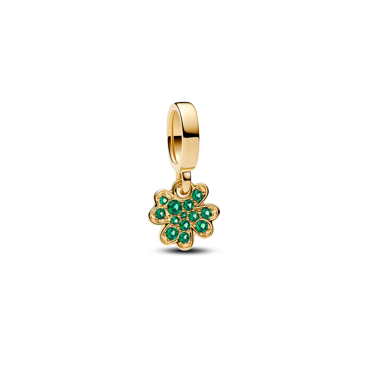 Four-leaf Clover Dangle Charm