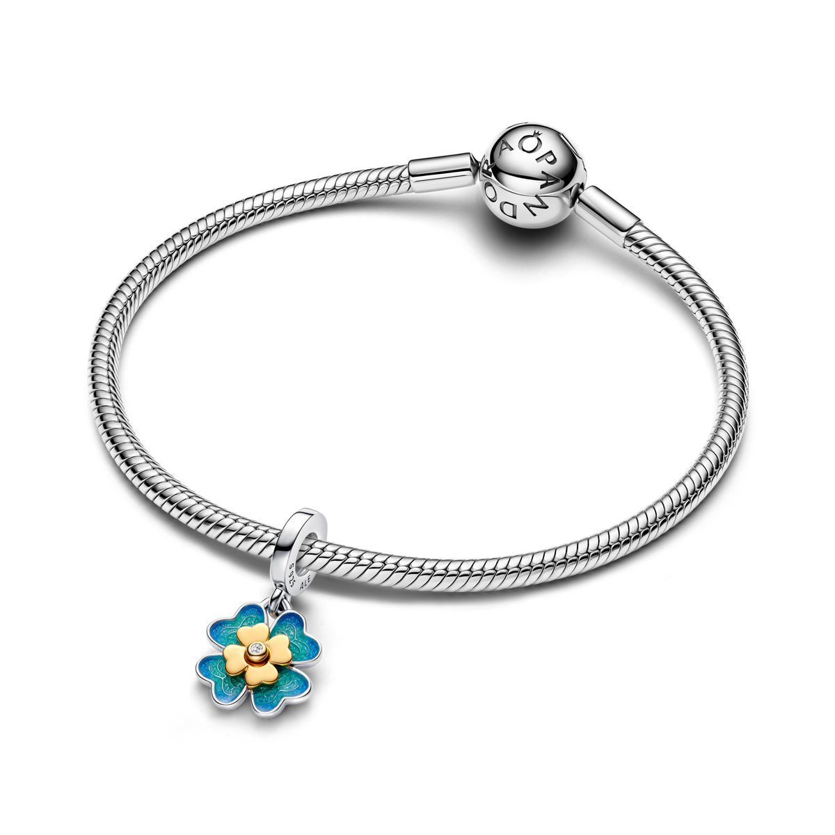 2025 Four Leaf Clover Lab-Grown Diamond Dangle Charm