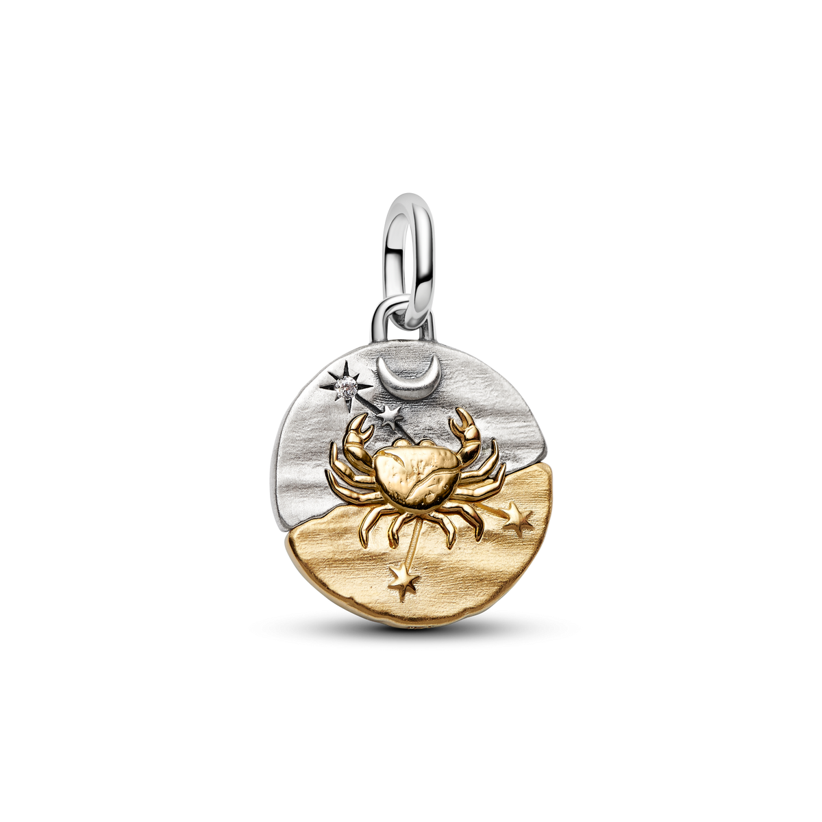 Cancer Medallion Charm Necklace Set