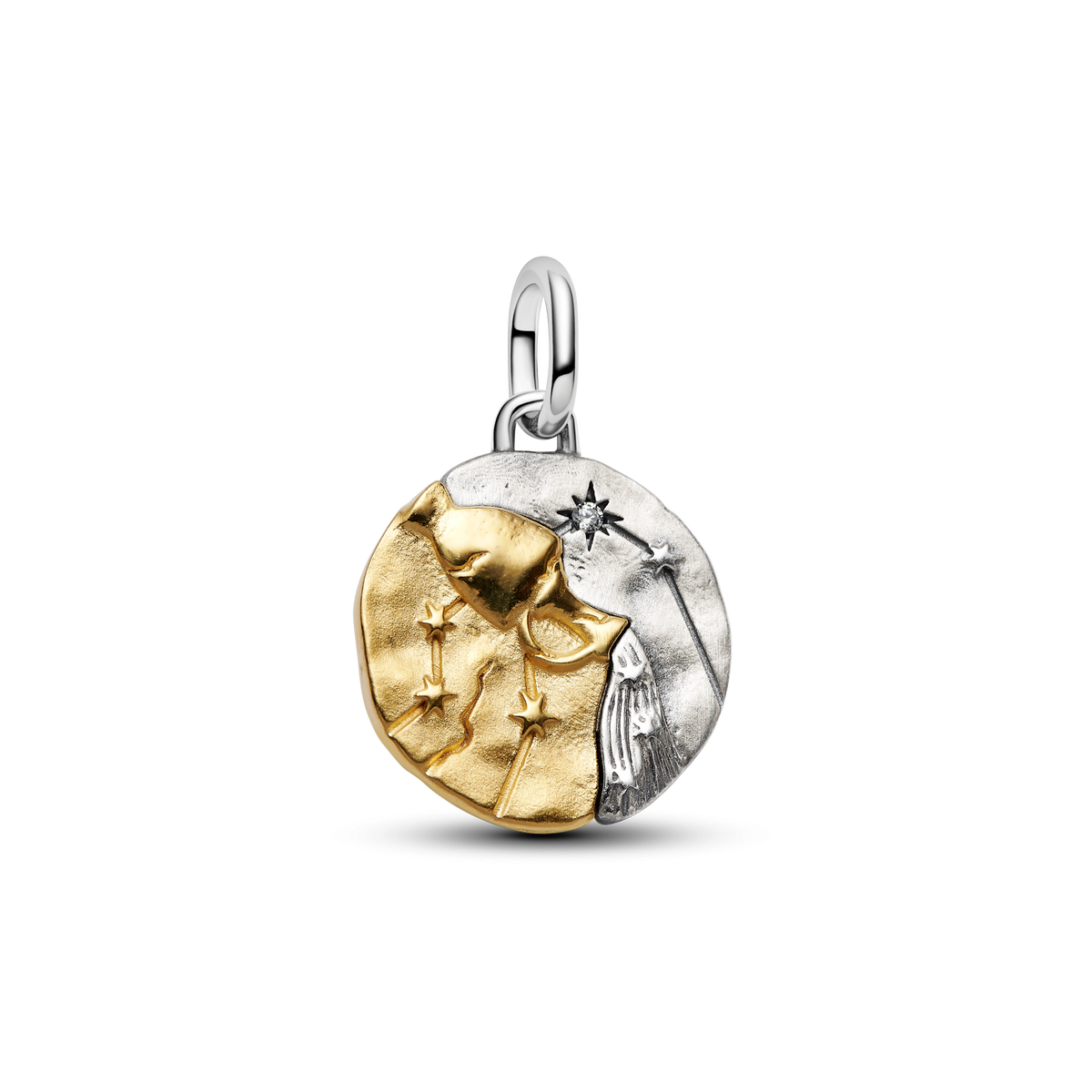 Aquarius Medallion Charm Necklace Set