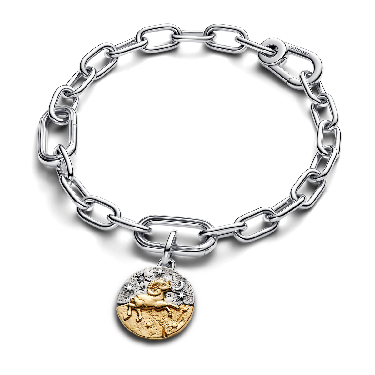 Aries Zodiac Medallion Charm